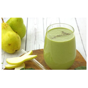 Pear milkshake